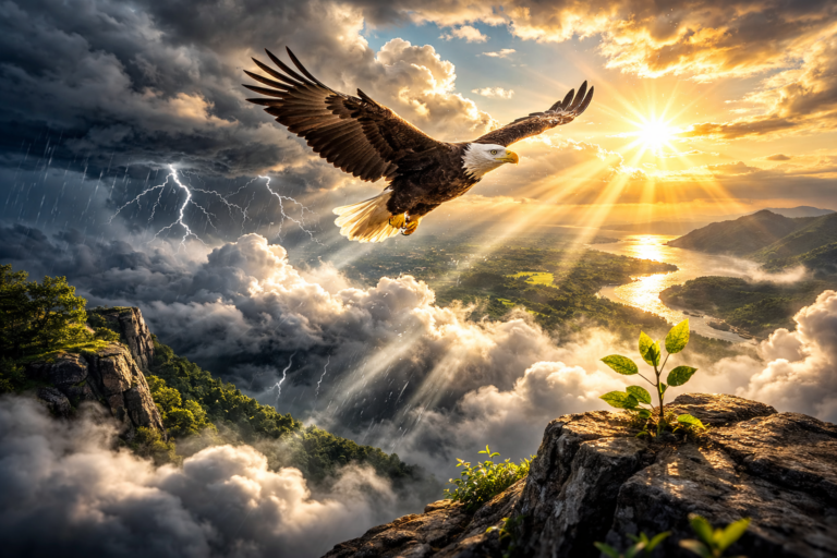 Fly Above the Storm: The Power of Attitude in Overcoming Life’s Problems