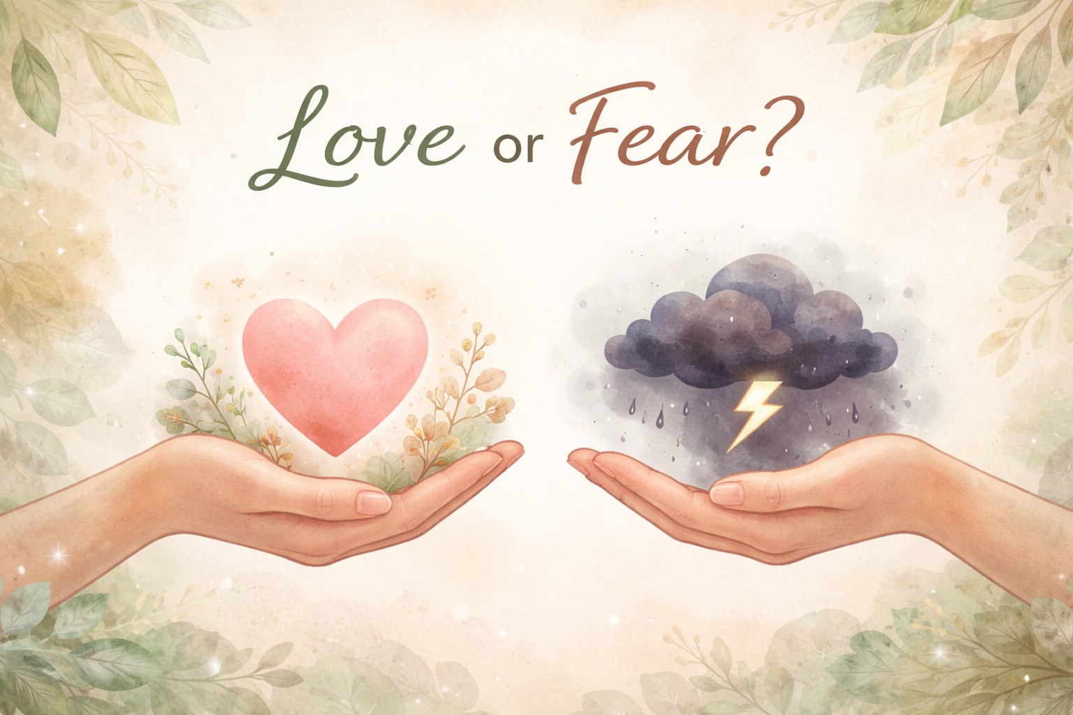 Love or Fear? The Hidden Force That Shapes Your Life