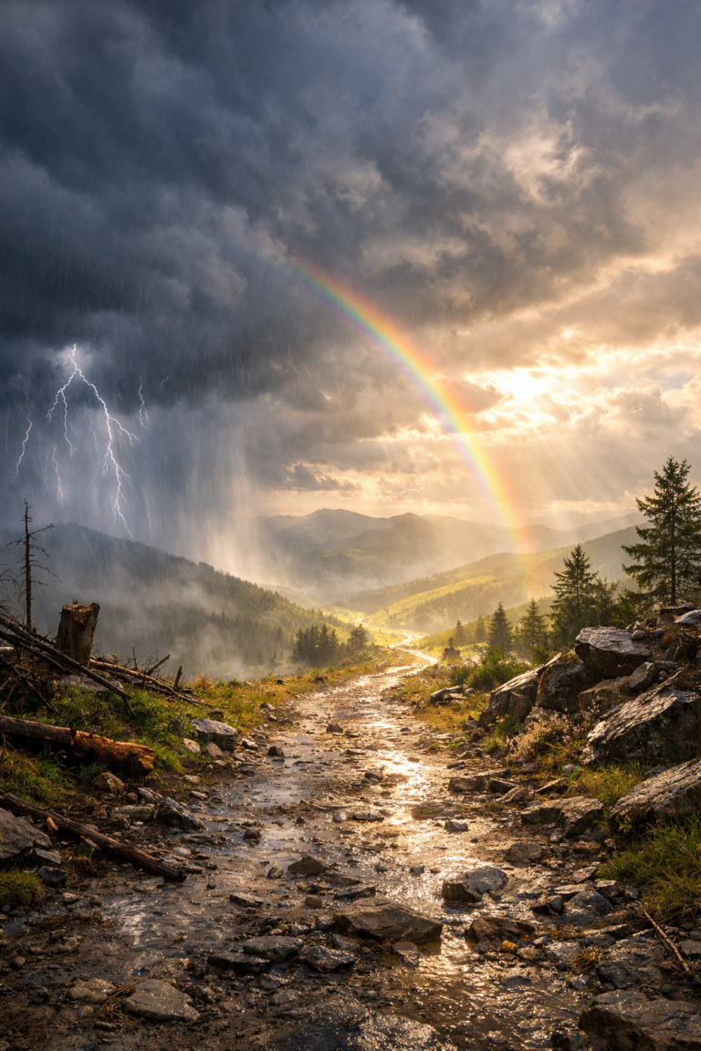 When the Storm Clears the Way: How Life’s Challenges Create New Beginnings